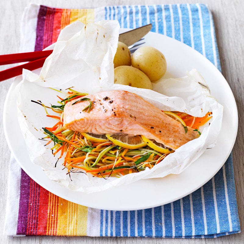 Photo of Salmon parcels by WW