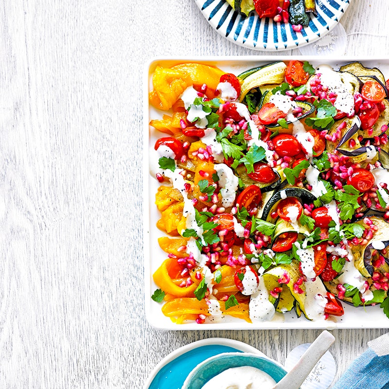 Grilled vegie salad