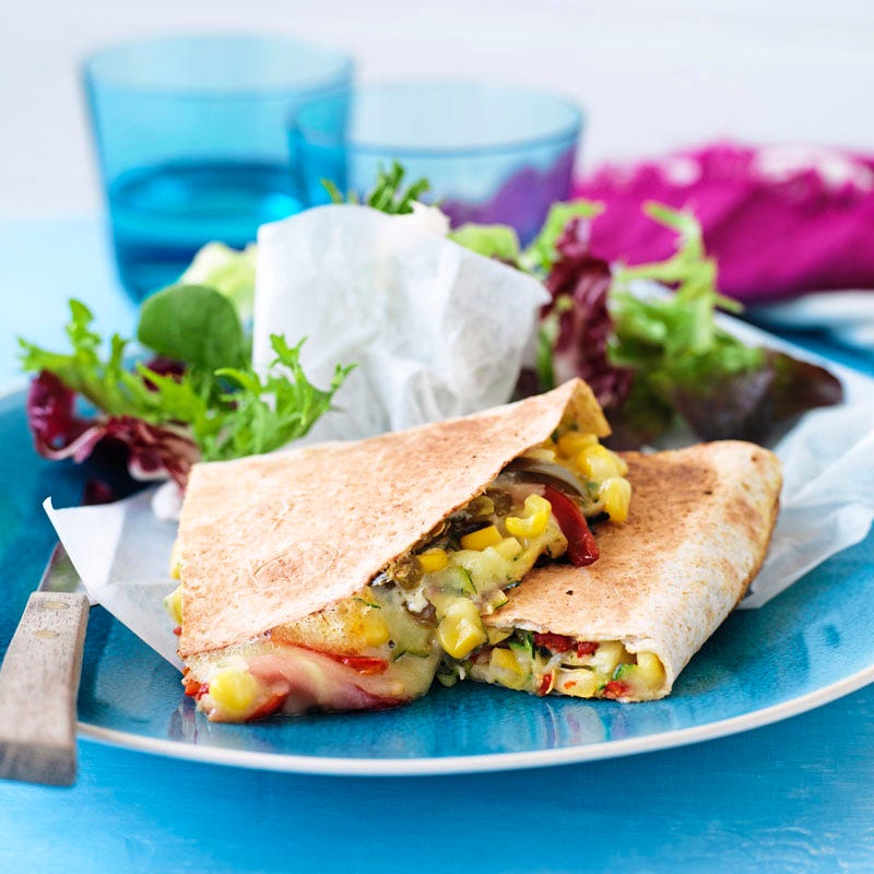 Photo of Spicy vegetarian quesadilla by WW