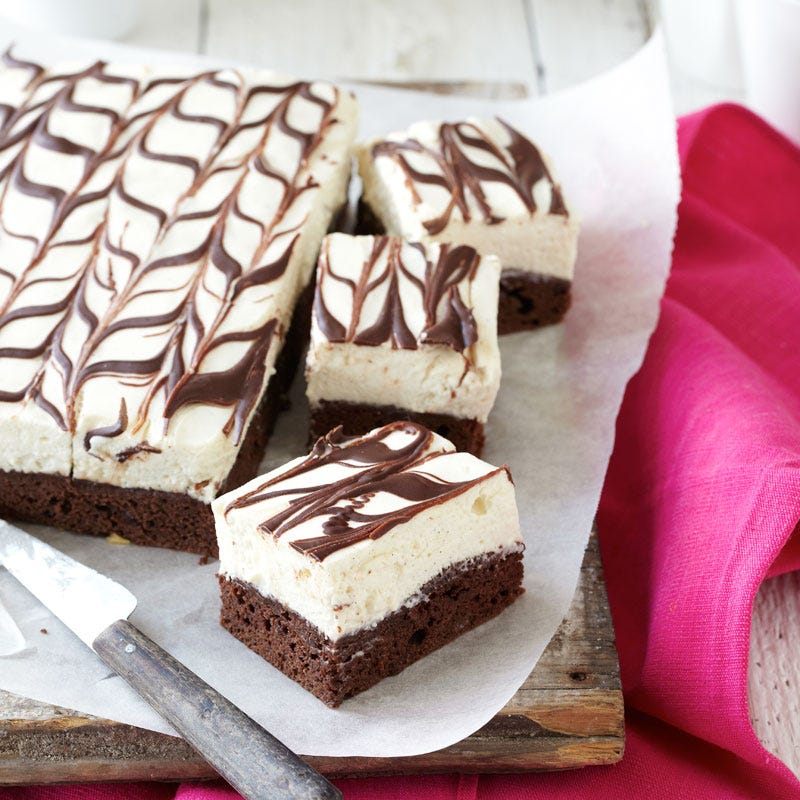 Photo of Brownie cheesecake slice by WW