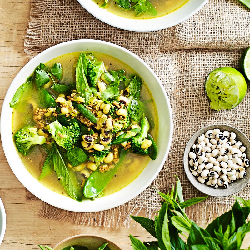 Photo of Beef and black-eye bean soup by WW