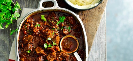 Italian style sweet and sour beef