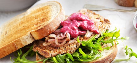 Smokey Cajun steak sandwich