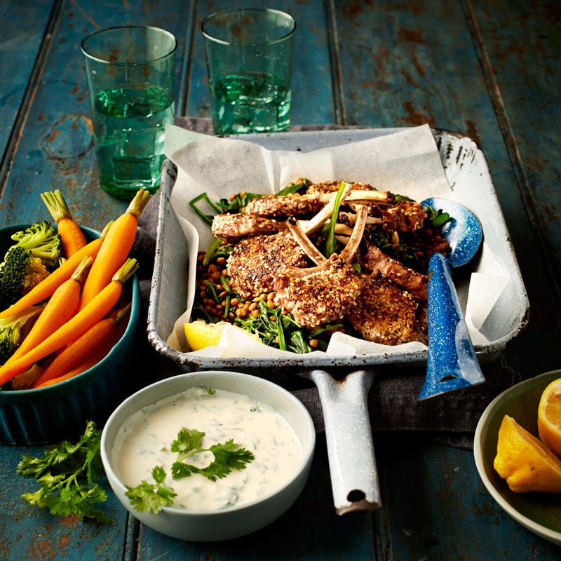 Photo of Sumac lamb with coriander yoghurt by WW