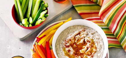 Cannellini bean, cumin and yoghurt dip
