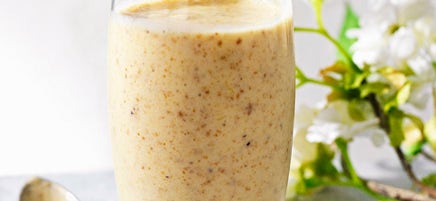 Tropical breakfast smoothie