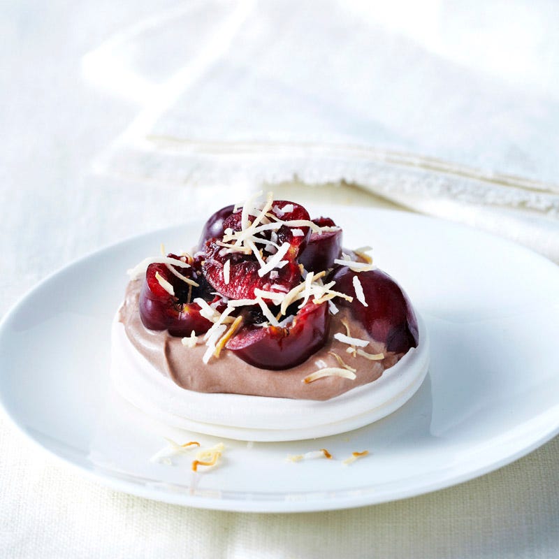 Photo of Cherry ripe meringues by WW