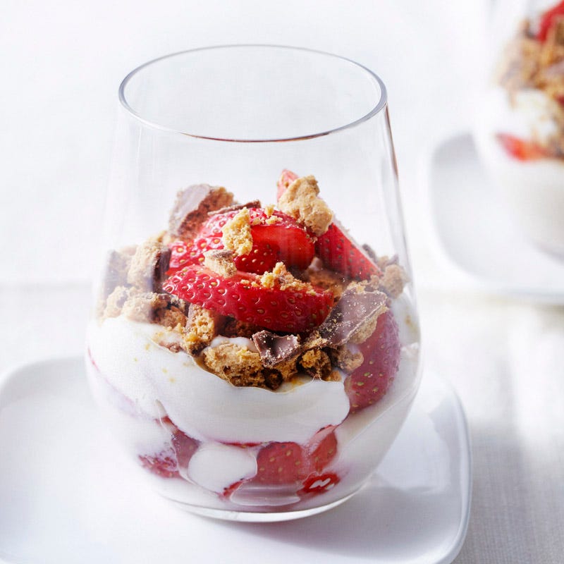 Photo of Strawberry and cookie trifle by WW
