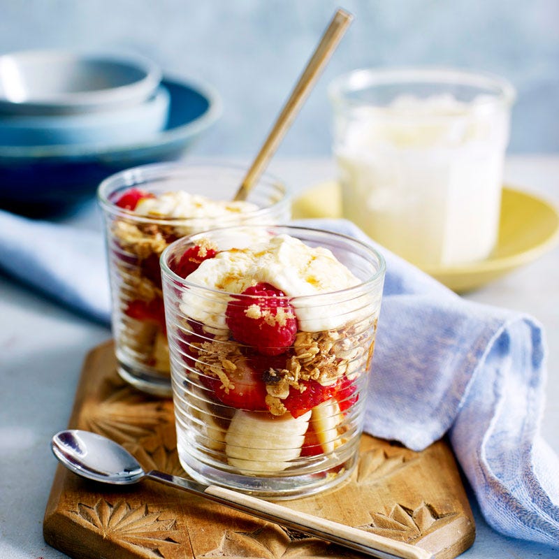 Photo of Banana berry parfait by WW