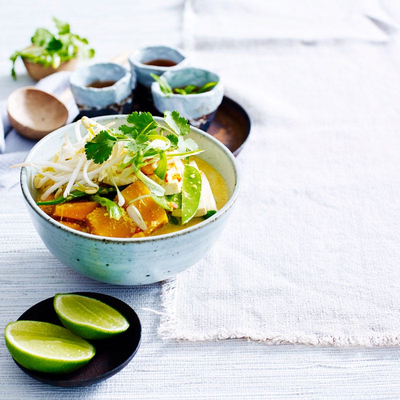 Photo of Pumpkin and tofu laksa by WW