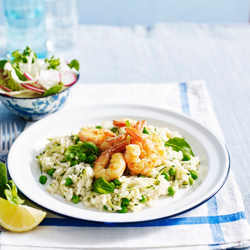 Photo of Garlic prawn risotto by WW