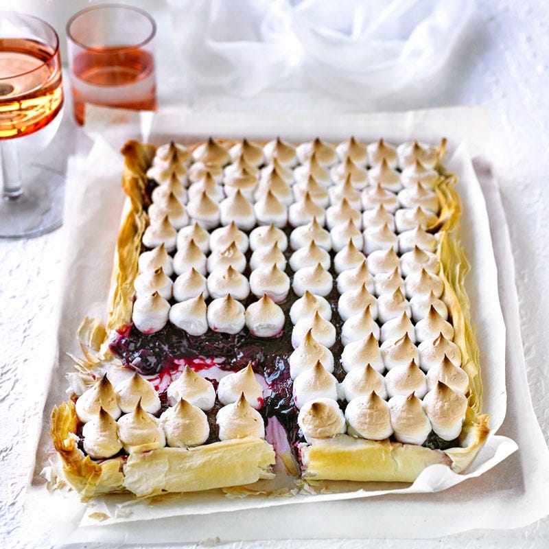 Photo of Spiced cherry filo tart by WW