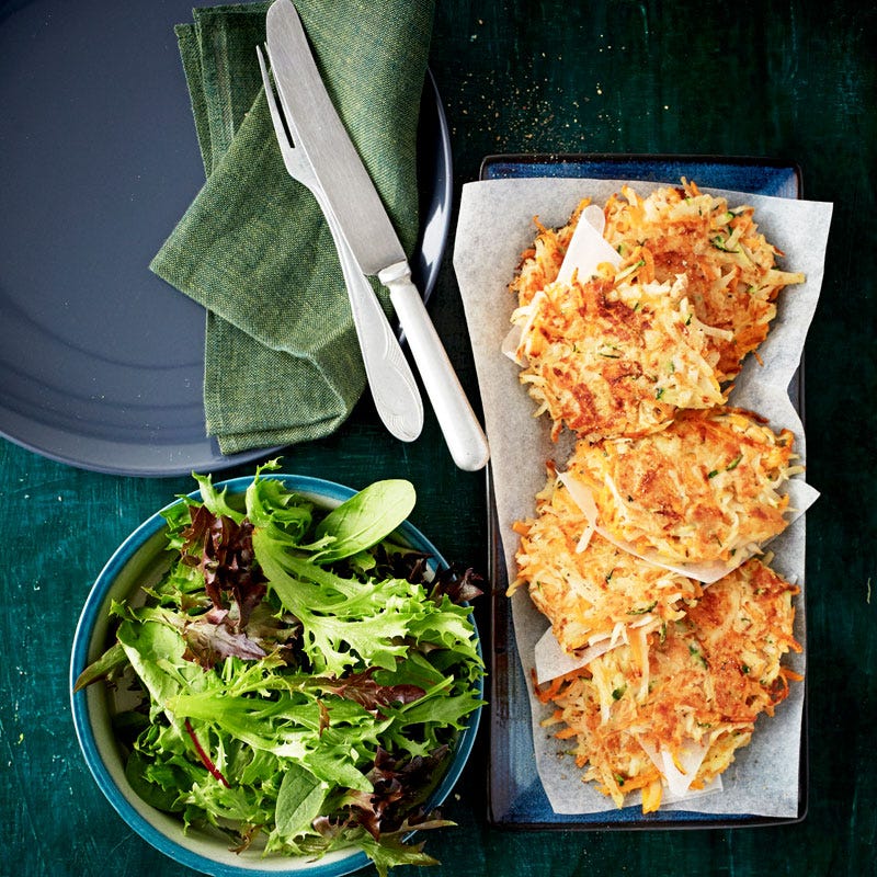 Photo of Salmon and veggie hash browns by WW