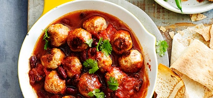 Mexican turkey meatballs
