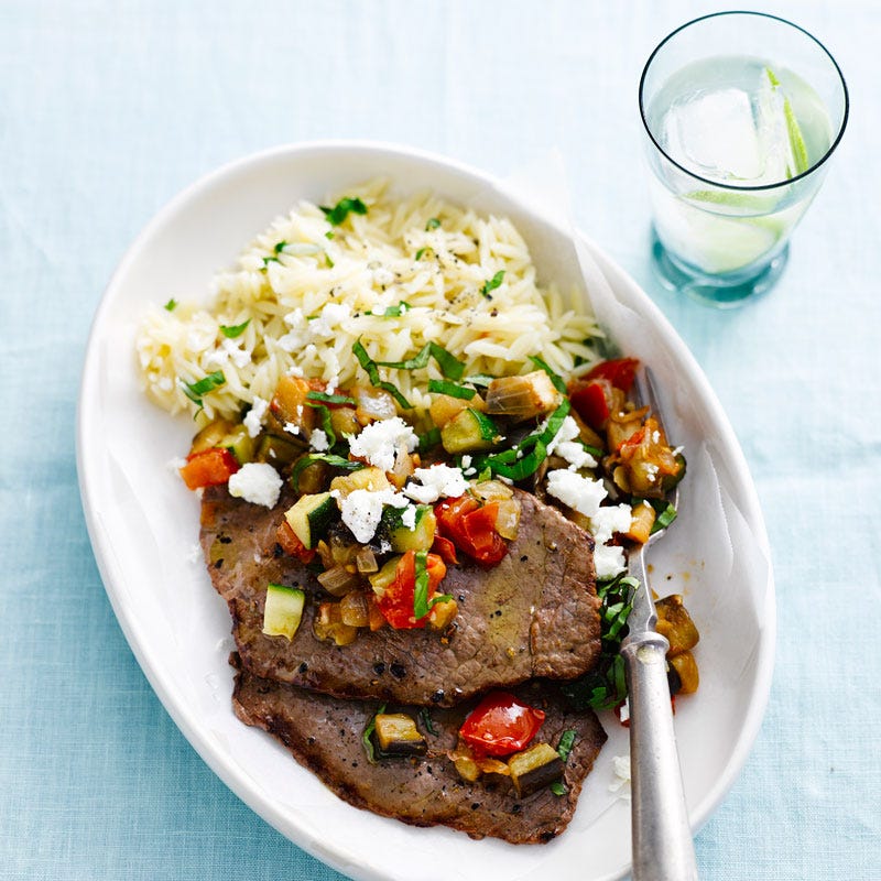 Photo of Italian-style steak and veg by WW