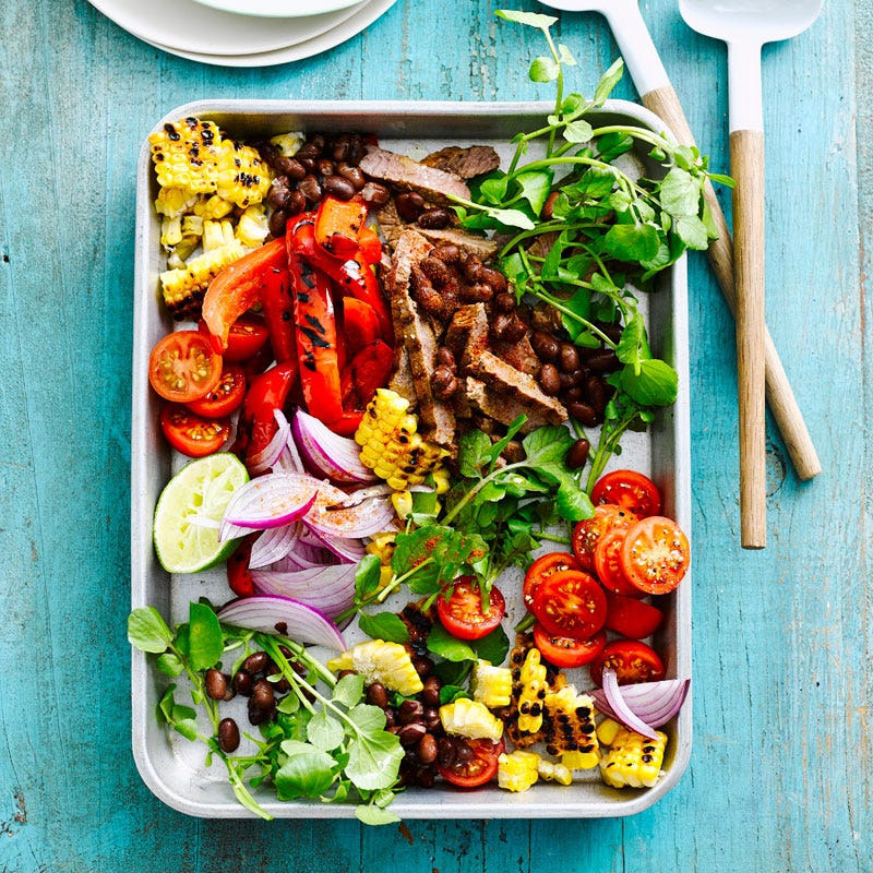 Photo of Steak and black bean salad by WW
