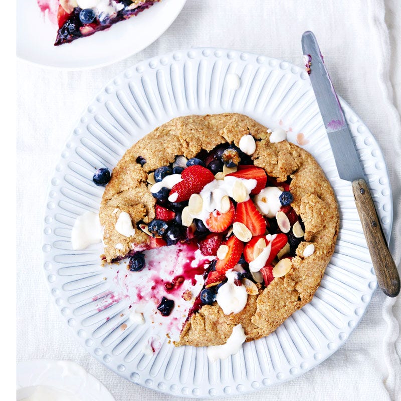 Photo of Mixed berry spelt galette by WW