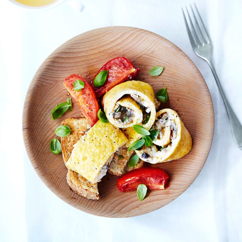 Photo of Rolled mushroom omelette by WW