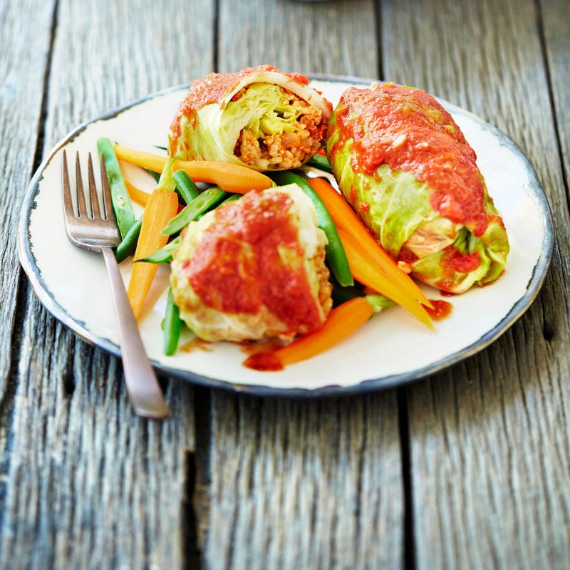 Photo of Pork and cabbage rolls by WW