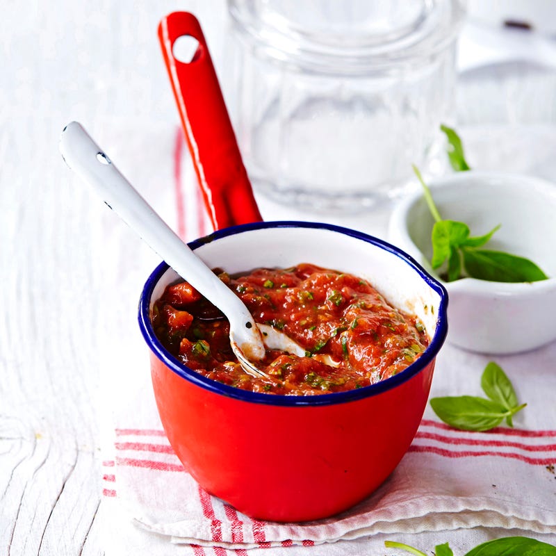 Photo of Roasted tomato, garlic, jalapeno and basil sauce by WW