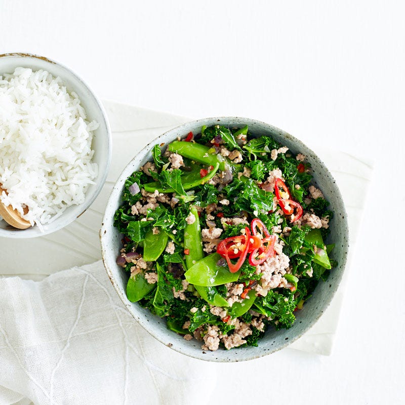 Photo of Turkey and lemongrass stir fry by WW