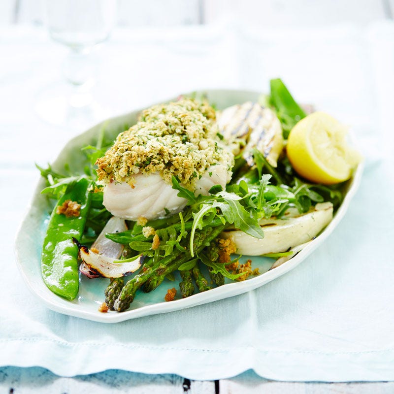 Photo of Dill and lemon crusted fish fillets by WW