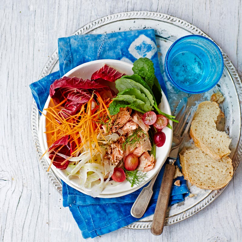 Photo of Barbecued trout with grapes by WW