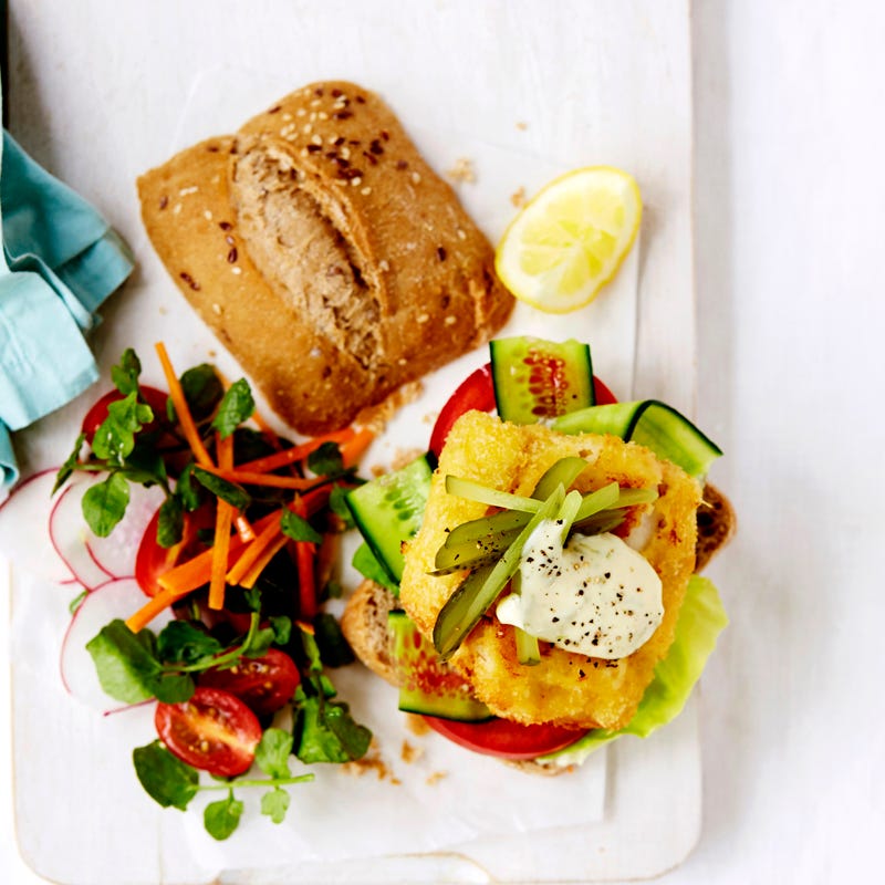 Photo of Crumbed fish burgers by WW