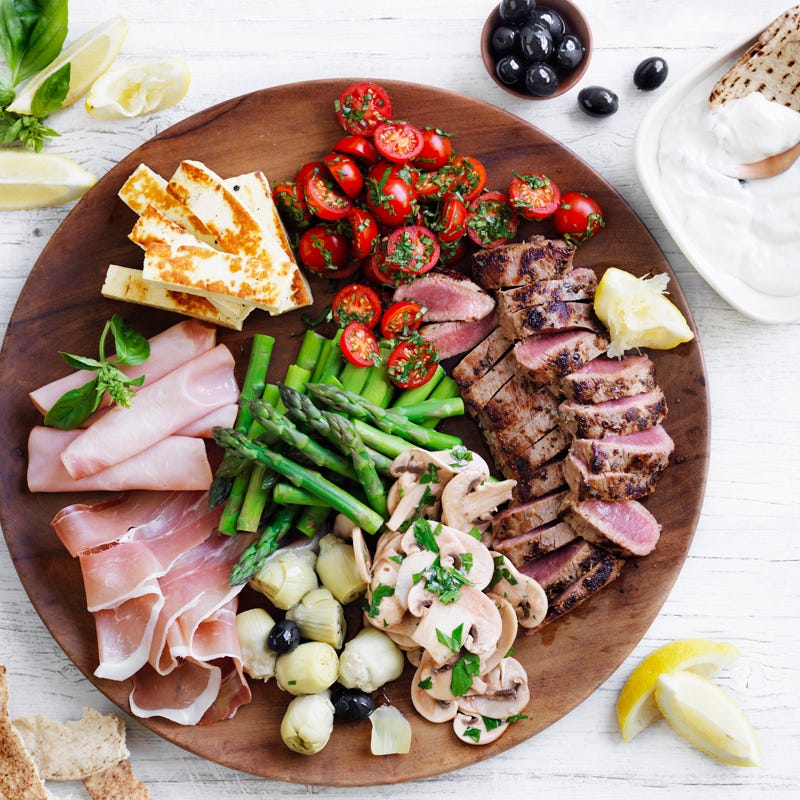 Photo of Modern Mediterranean platter by WW