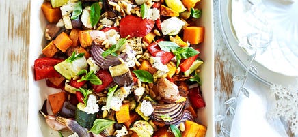Roast veggie salad