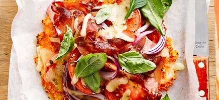 Carrot pizza
