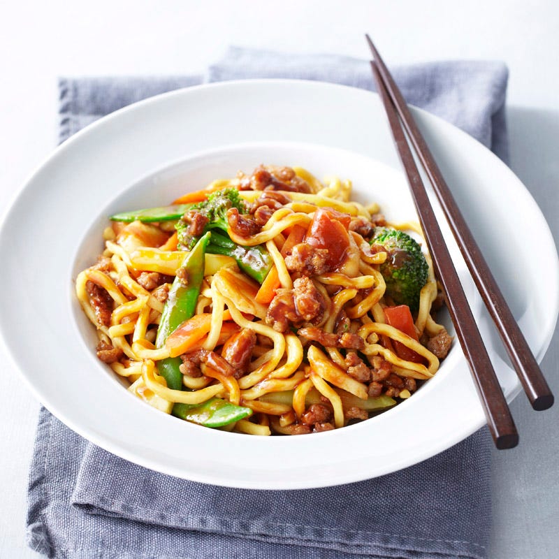 Photo of Hoisin pork and noodle stir-fry by WW