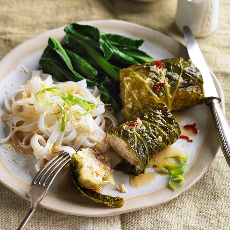 Photo of Asian chicken cabbage rolls by WW