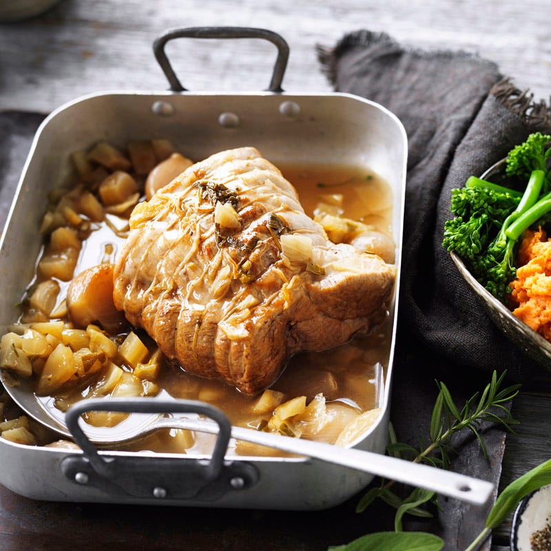 Photo of Braised pork with wine and rosemary by WW