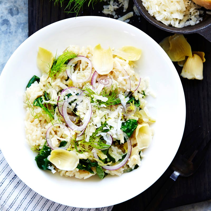 Photo of Fennel and spinach risotto by WW