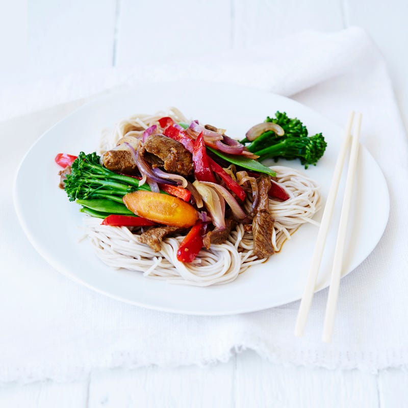 Photo of Five spice lamb with soba noodles and broccolini by WW
