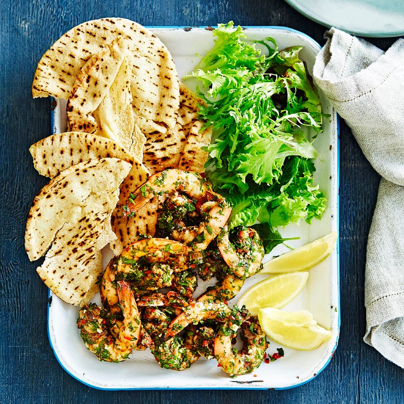 Photo of Moroccan spiced prawns with chermoula by WW