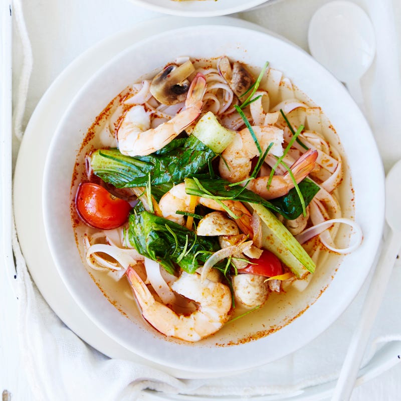 Photo of Tom yum soup with prawns by WW