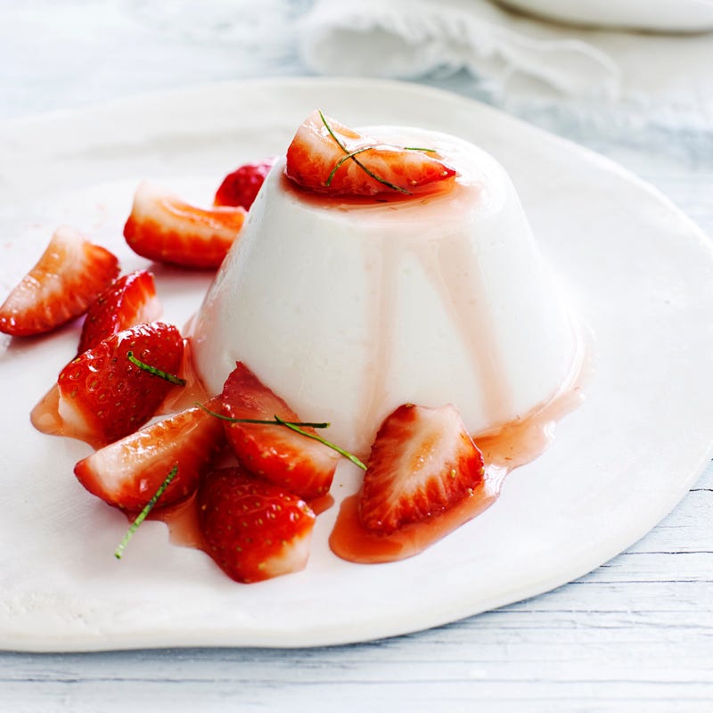 Photo of Kaffir lime and coconut panna cotta by WW