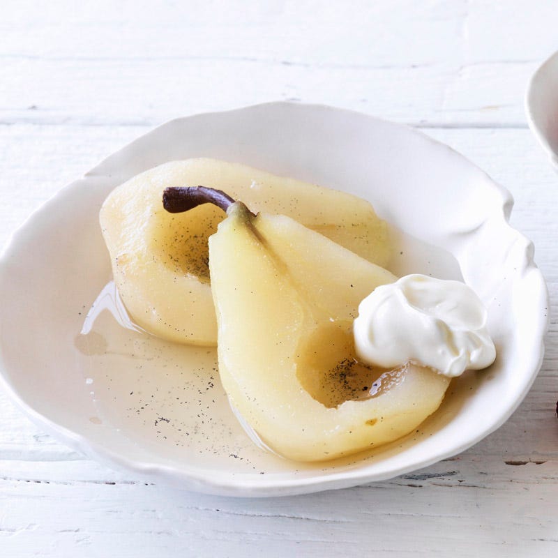 Photo of Vanilla poached pears by WW