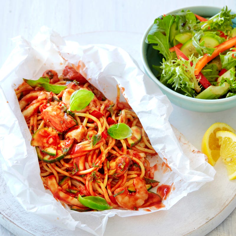 Photo of Spaghetti marinara parcels by WW