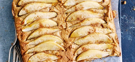Gluten free pear and ginger cake