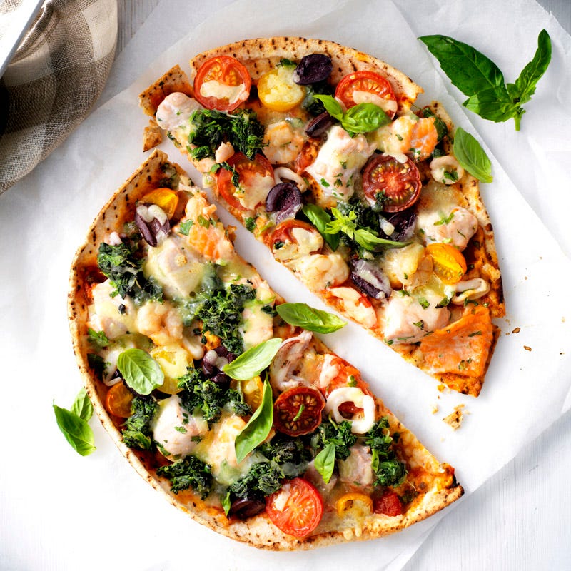 Photo of Seafood pizza by WW