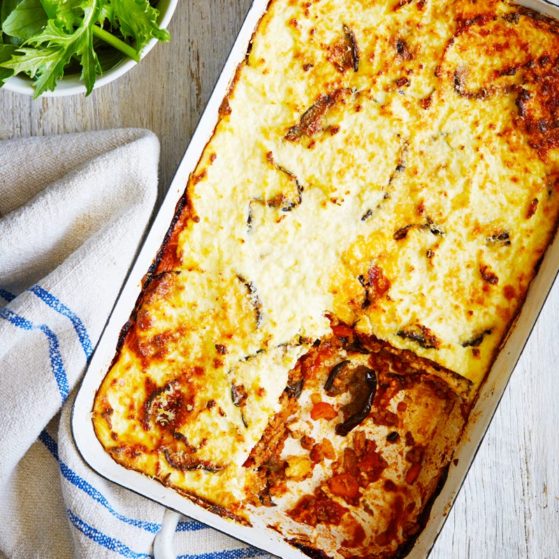 Photo of Pork and veal moussaka with ricotta and parmesan by WW