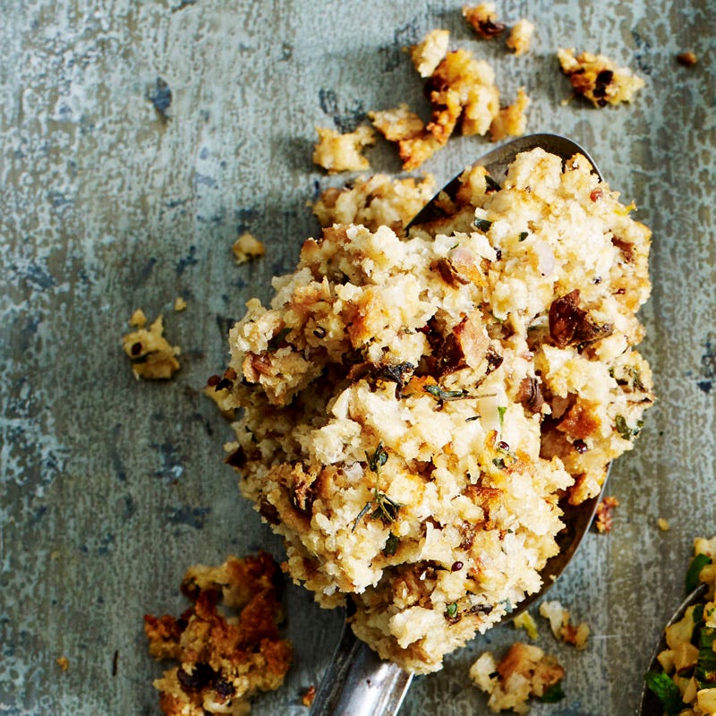 Photo of Raisin bread and bacon stuffing by WW