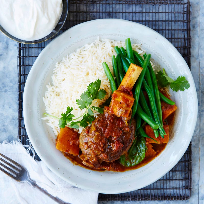 Photo of Rogan josh lamb shanks by WW