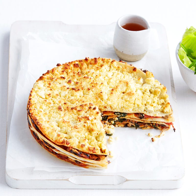 Photo of Vegetable tortilla stack by WW