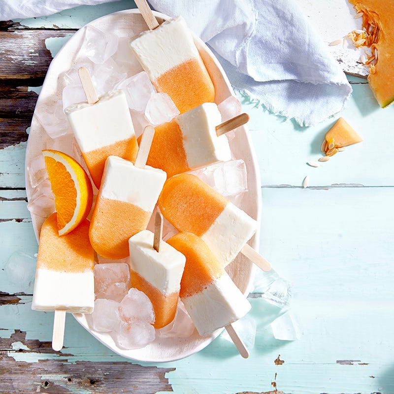 Photo of Rockmelon and yoghurt pops by WW