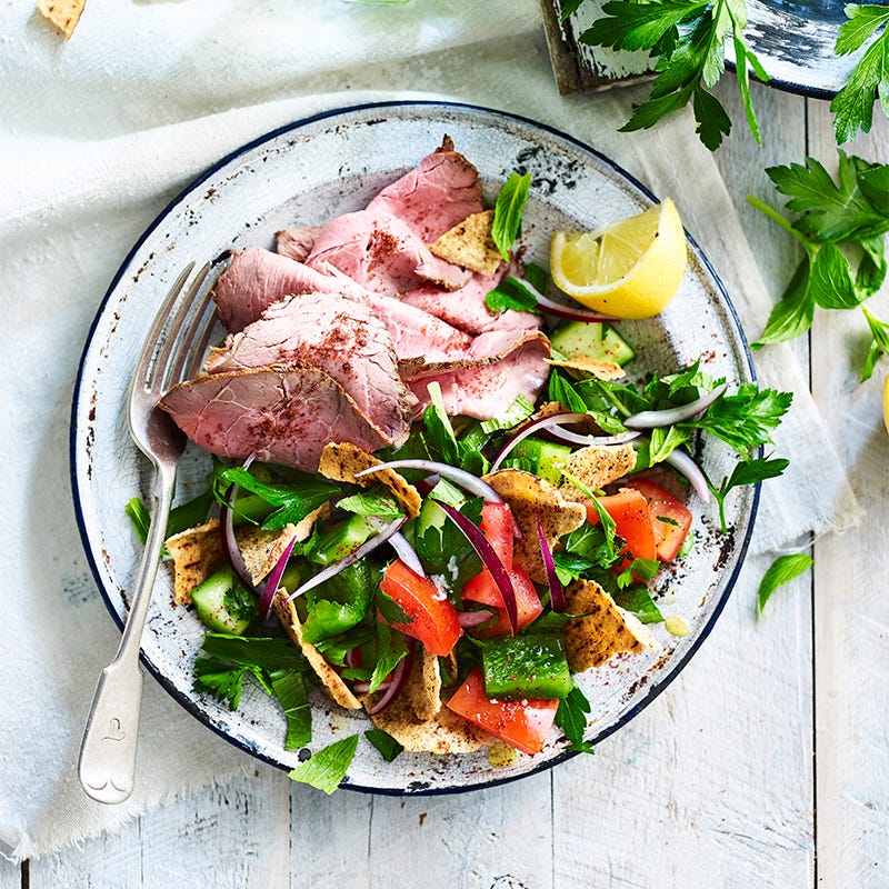 Photo of Roast beef fattoush by WW