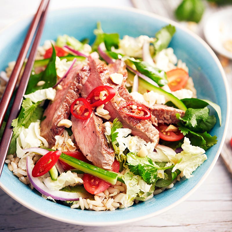 Photo of Vietnamese beef salad bowl by WW